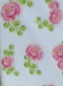 STICKERS FLEURS ROSE